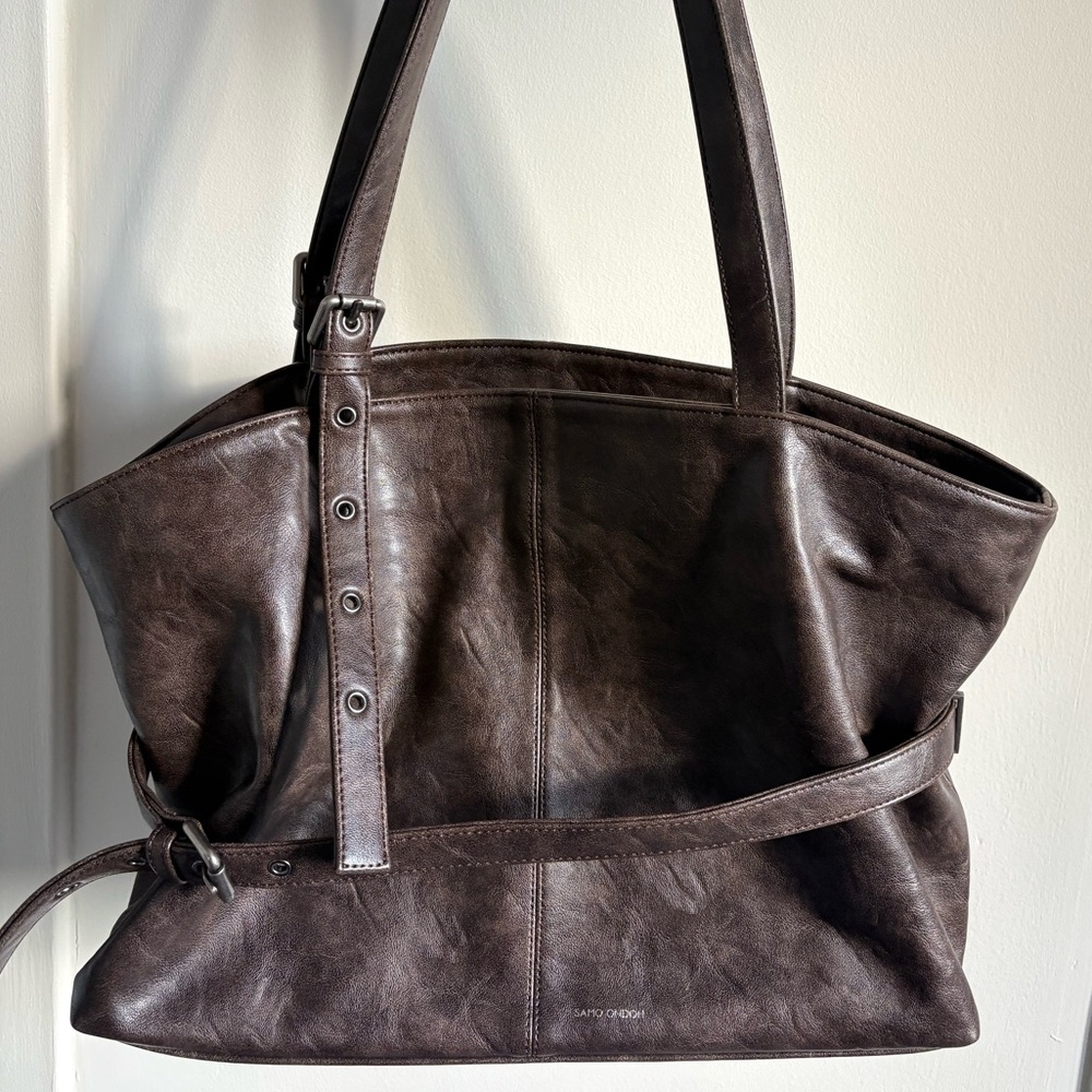 Samo Ondoh Le Belt Bag L in Baked Mocha